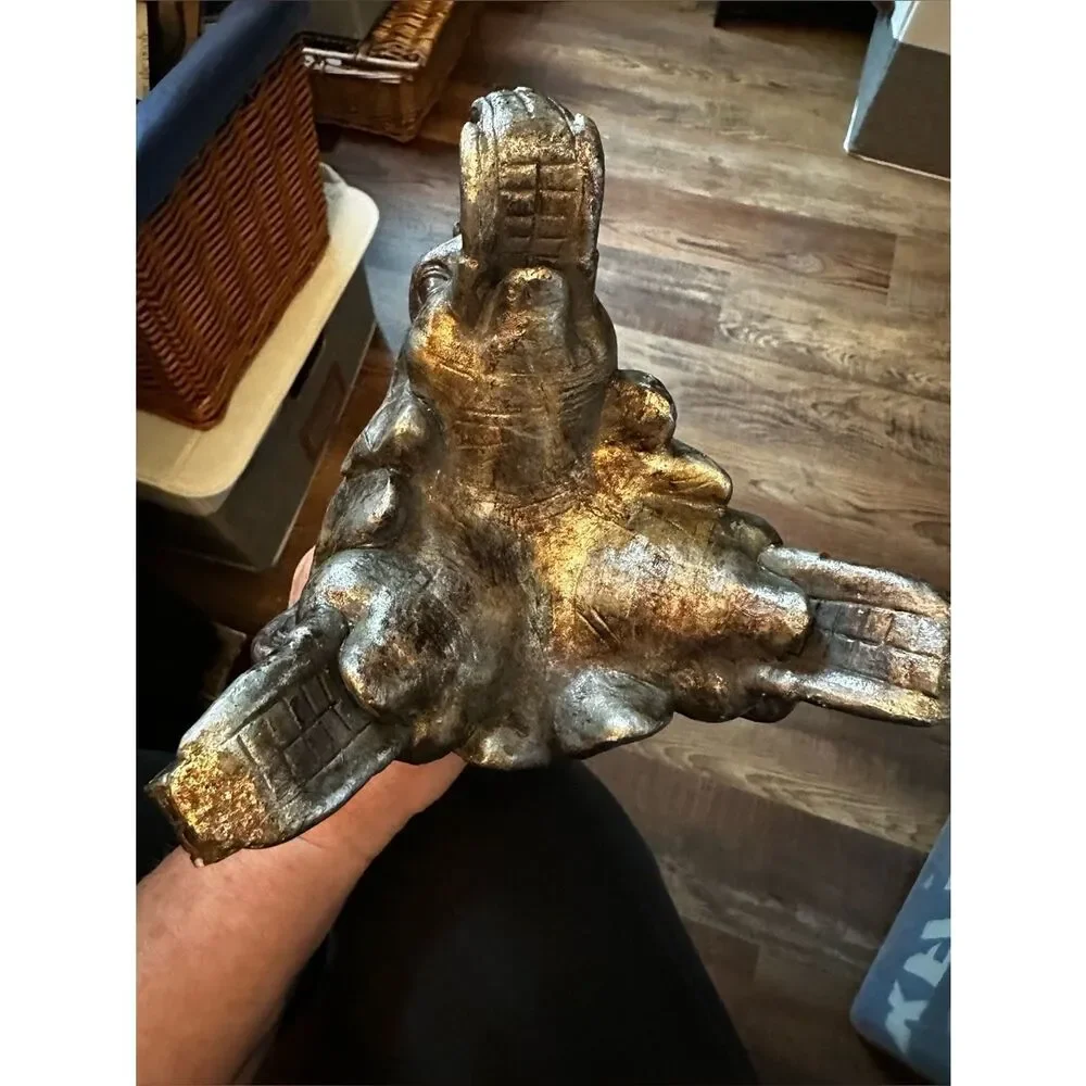 Vintage Decorative Multi Elephant Head Sculpture candle holder